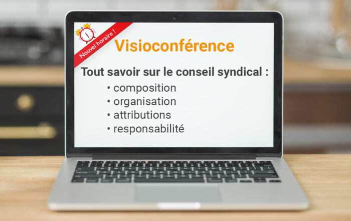 Visioconférence conseil syndical