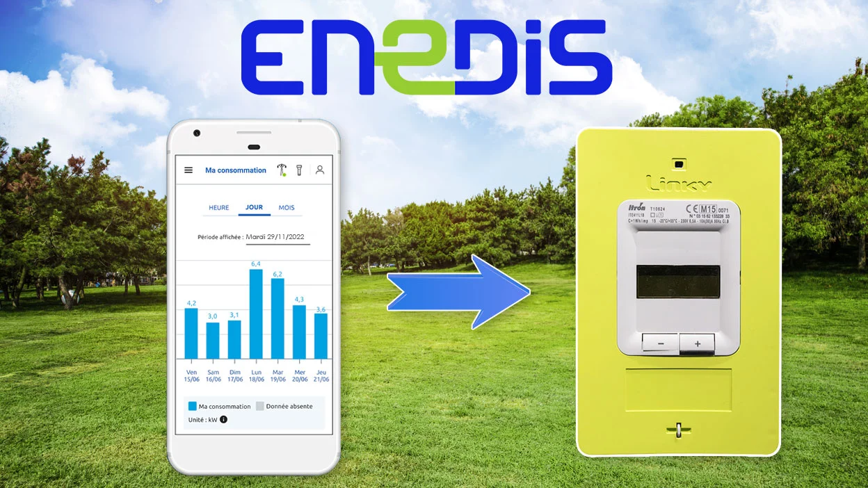 Enedis gestion de consommation