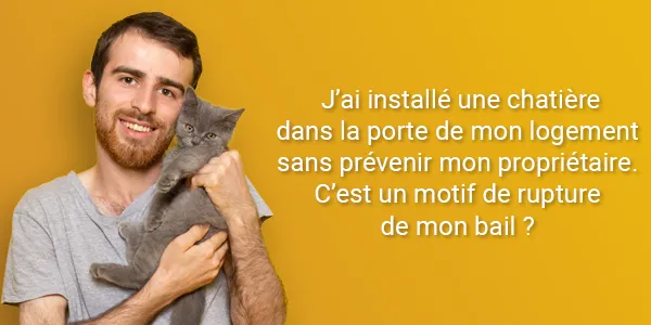 percer une chatière appartement