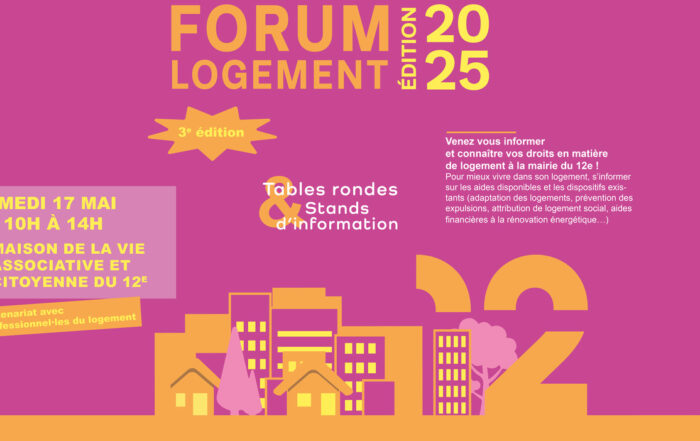 2025 forum logement paris 12eme