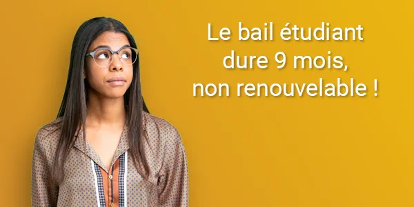 bail étudiant